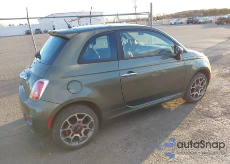 2012 Fiat 500 Sport z USA, uszkodzony, nr VIN 3C3CFFBR0CT371035